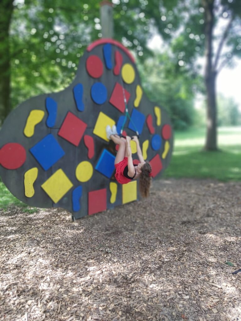 Klasse 3d im Motorikpark